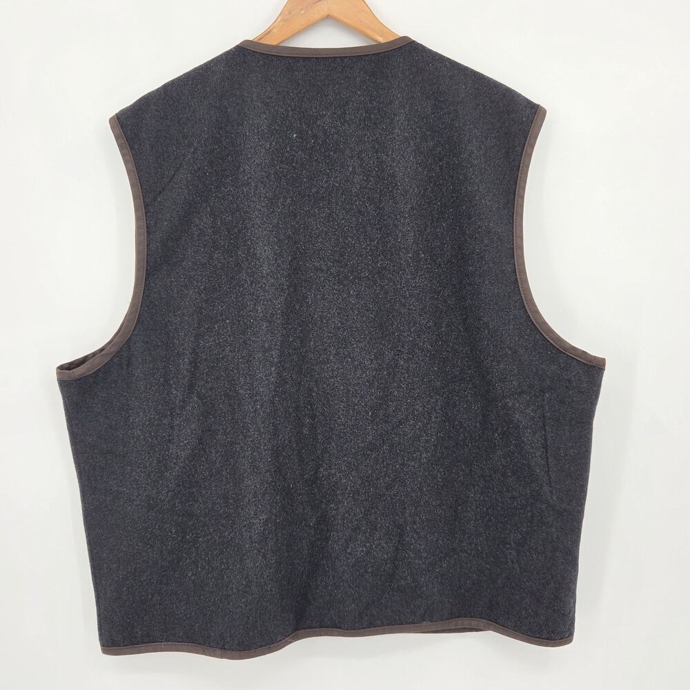 Madison Creek Outfitters Wool Vest Western Cabincore Heritage Old Money Size 2XL - Picture 6 of 8